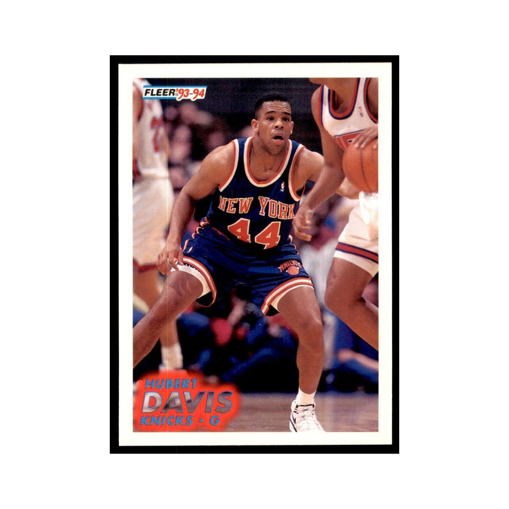 1993 Fleer Hubert Davis Basketball Cards #140