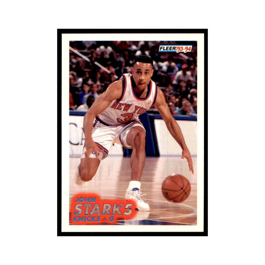1993 Fleer John Starks Basketball Cards #146