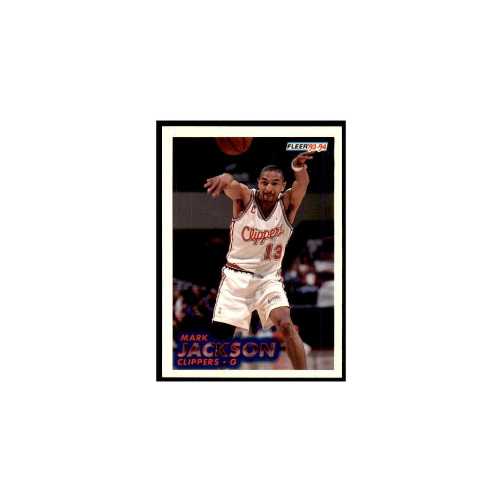 1993 Fleer Mark Jackson Basketball Cards #92