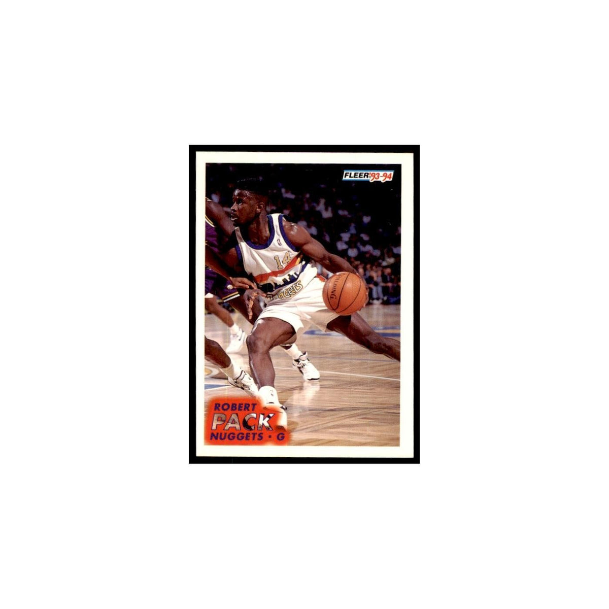 1993 Fleer Robert Pack Basketball Cards #55