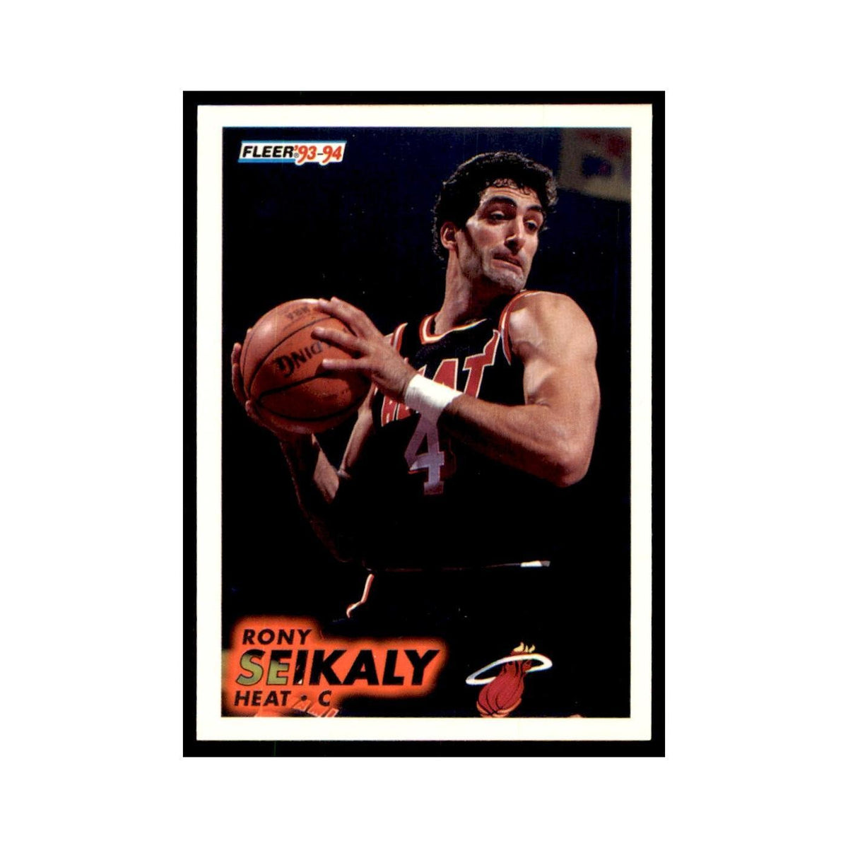 1993 Fleer Rony Seikaly Basketball Cards #111
