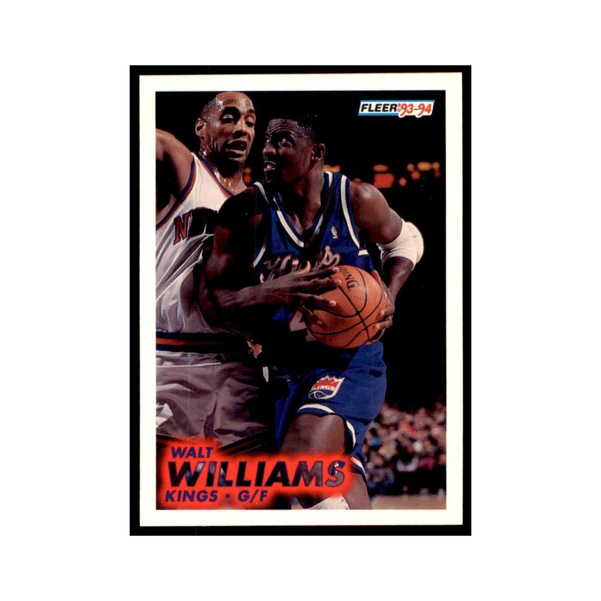 1993 Fleer Walt Williams Basketball Cards #187