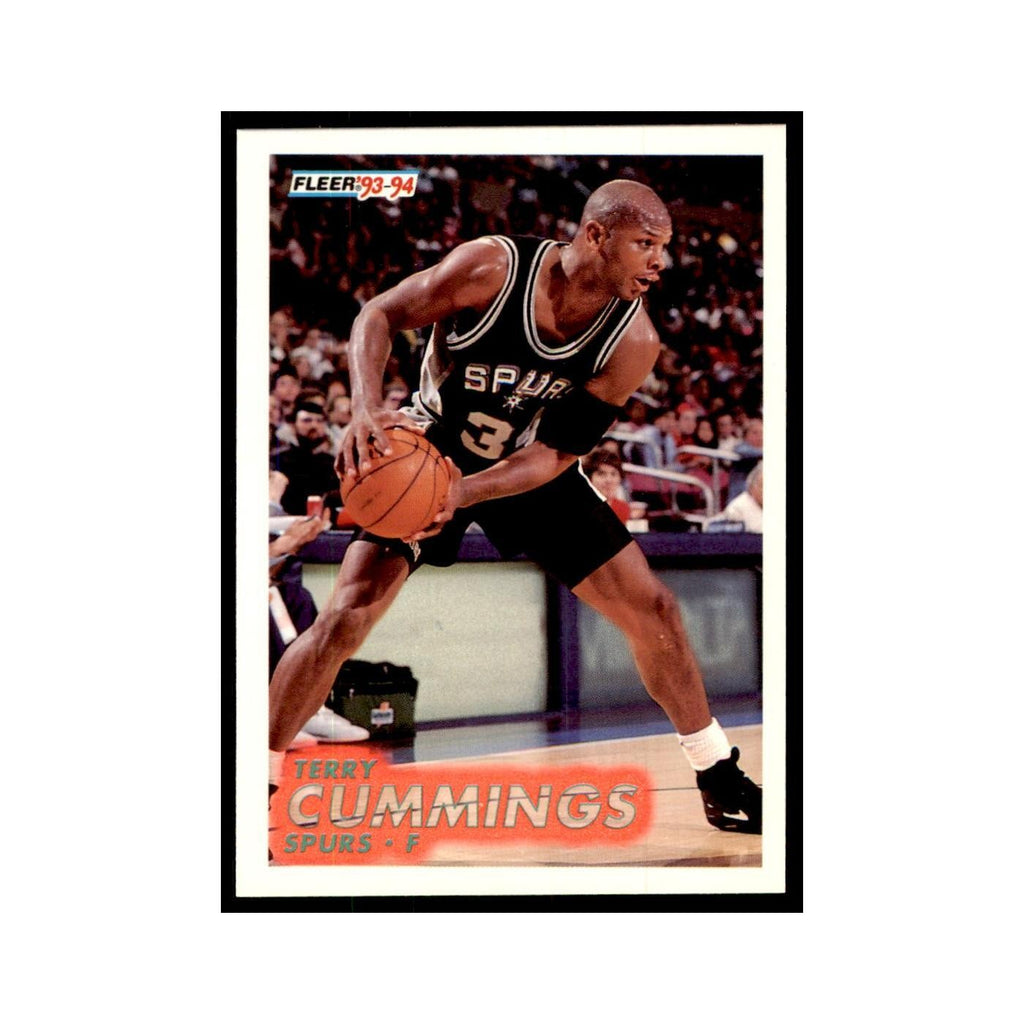 1993 Fleer Terry Cummings Basketball Cards #189