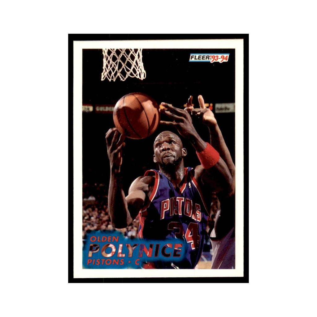 1993 Fleer Olden Polynice Basketball Cards #62