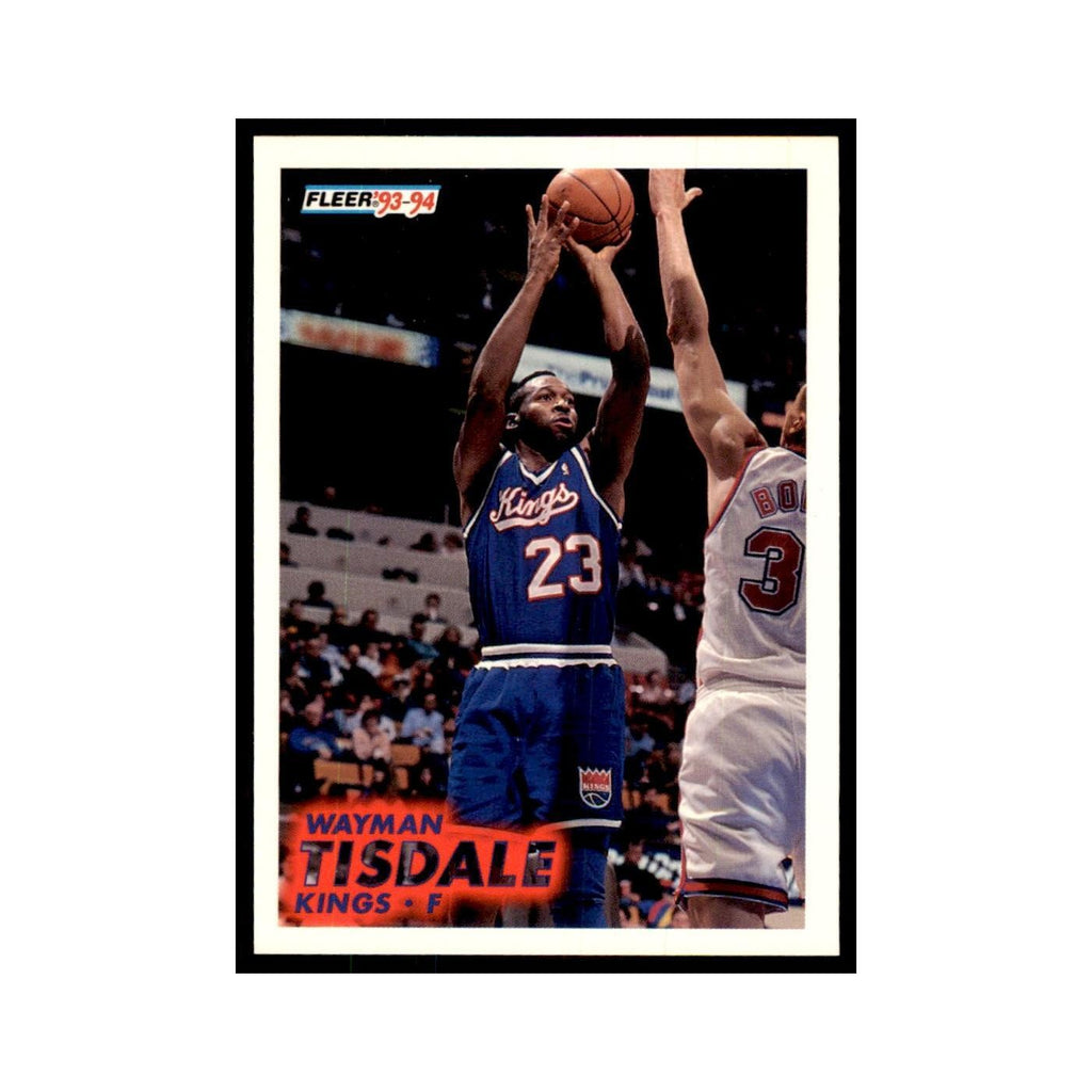 1993 Fleer Wayman Tisdale Basketball Cards #185