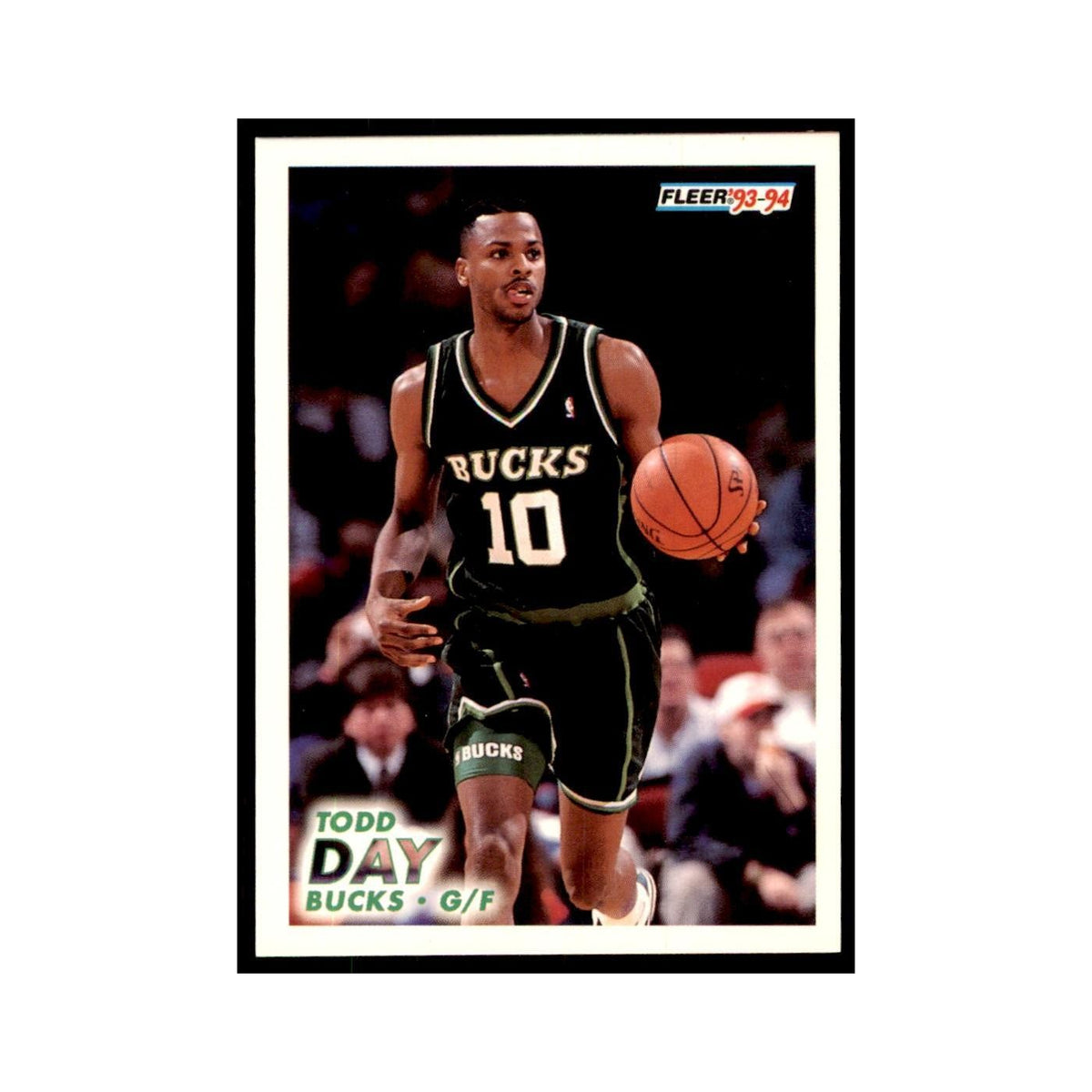 1993 Fleer Todd Day Basketball Cards #117