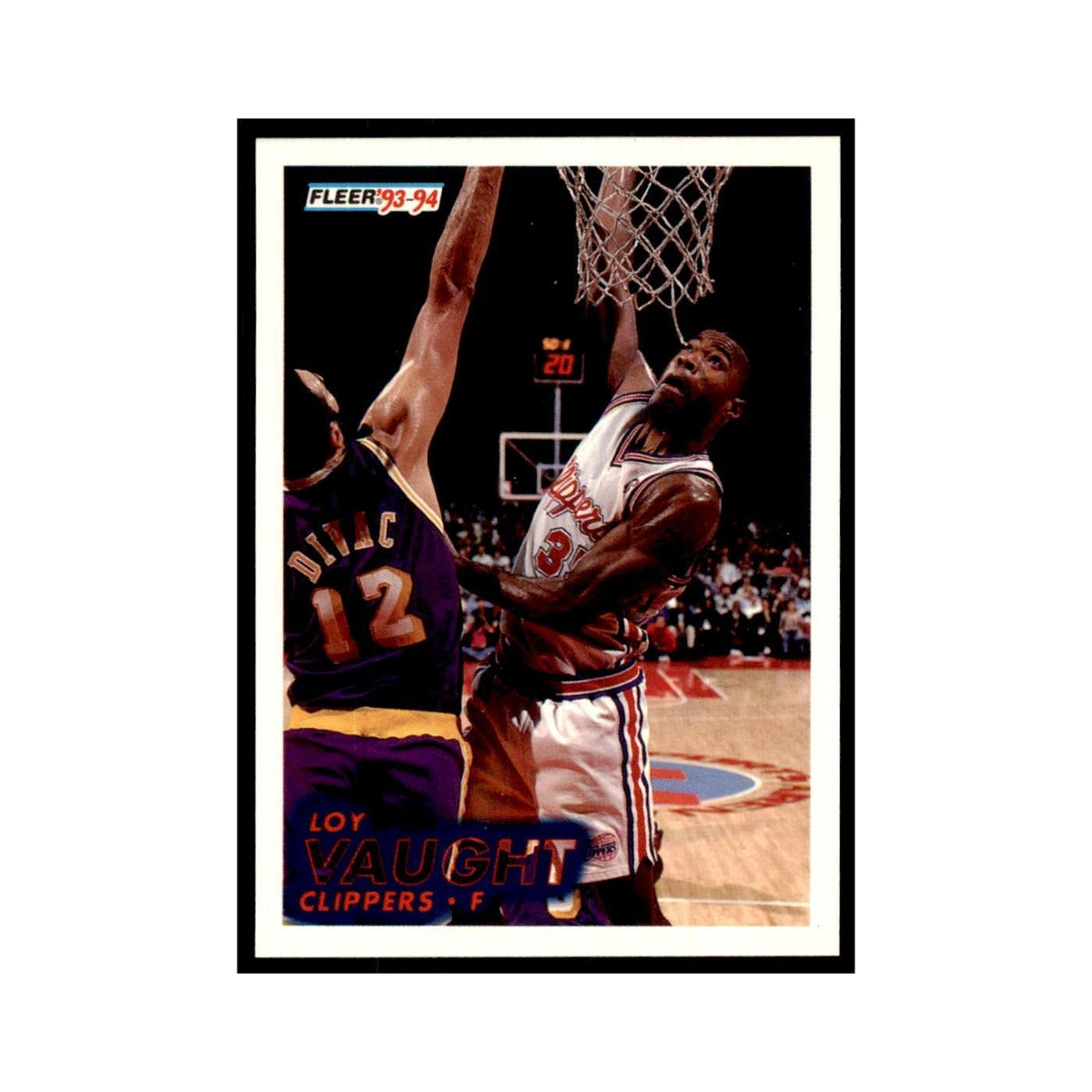 1993 Fleer Loy Vaught Basketball Cards #96