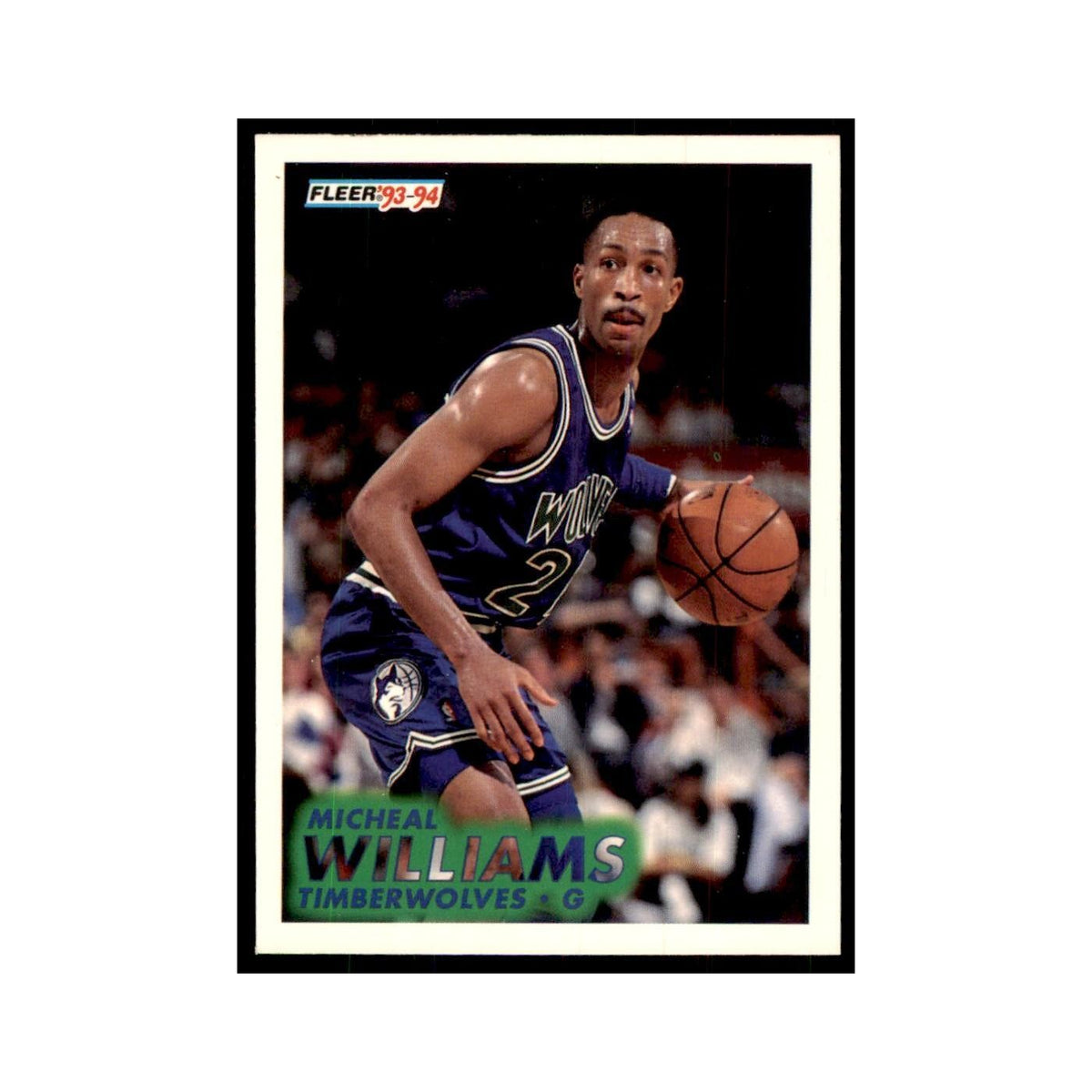 1993 Fleer Micheal Williams Basketball Cards #128