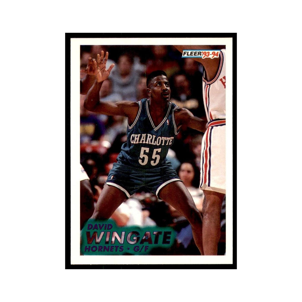 1993 Fleer David Wingate Basketball Cards #24