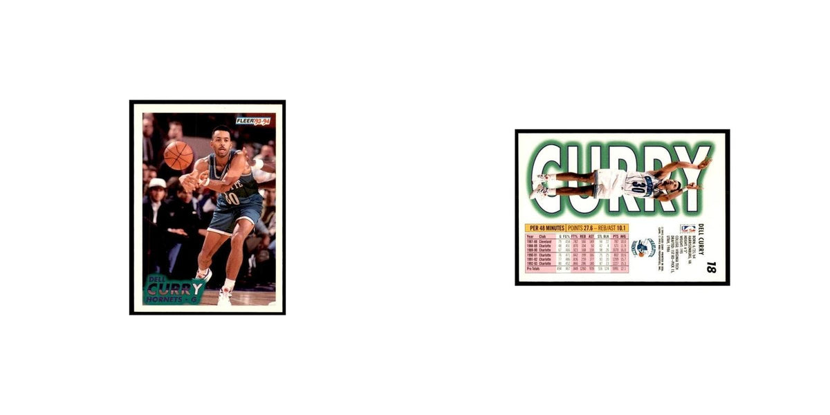 1993 Fleer Dell Curry Basketball Cards #18