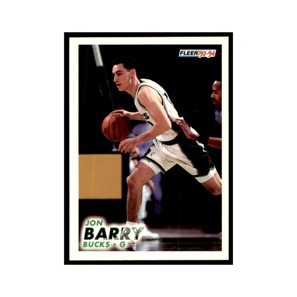 1993 Fleer Jon Barry Basketball Cards #115