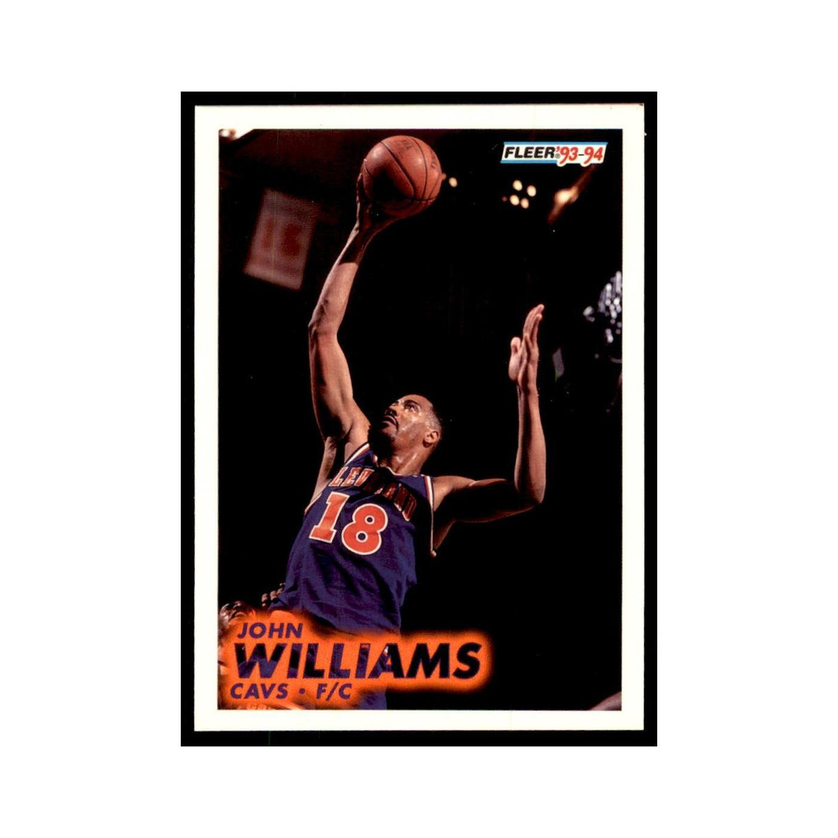 1993 Fleer John Williams Basketball Cards #42