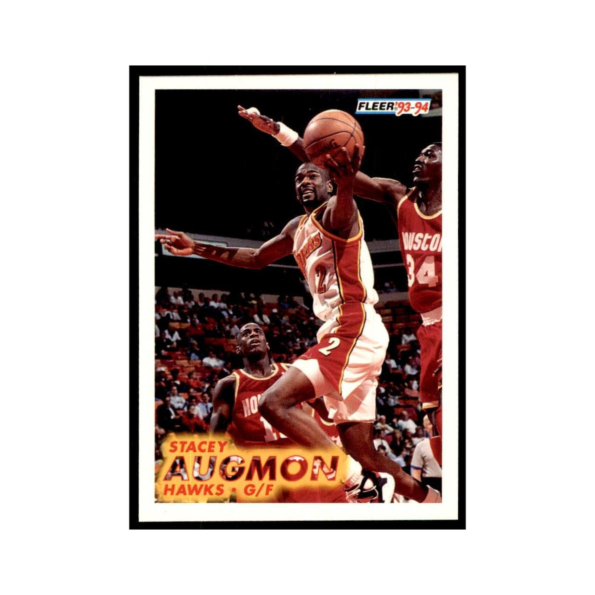 1993 Fleer Stacey Augmon Basketball Cards #1