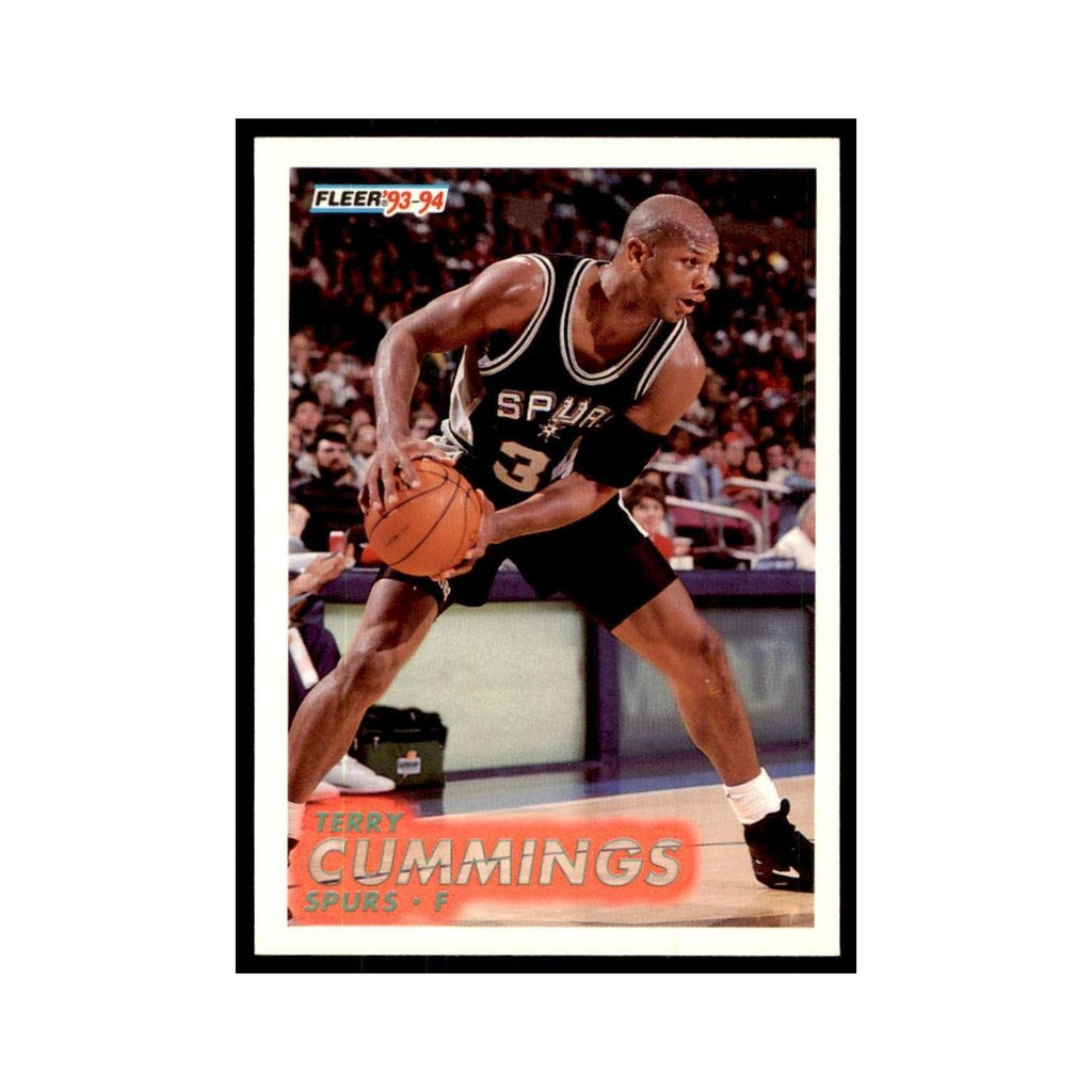 1993 Fleer Terry Cummings Basketball Cards #189