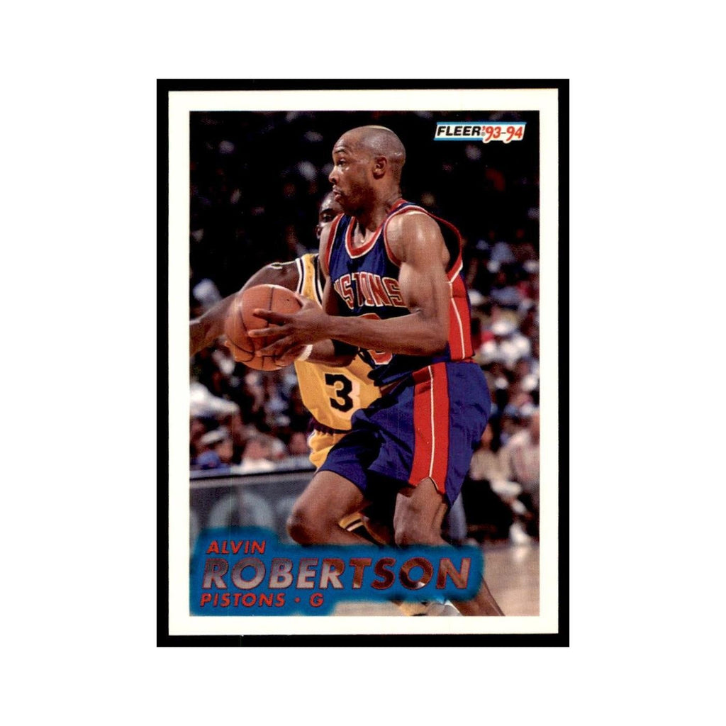 1993 Fleer Alvin Robertson Basketball Cards #63