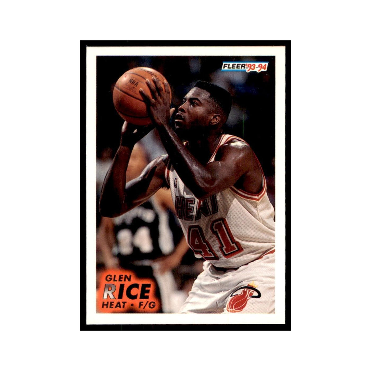 1993 Fleer Glen Rice Basketball Cards #109