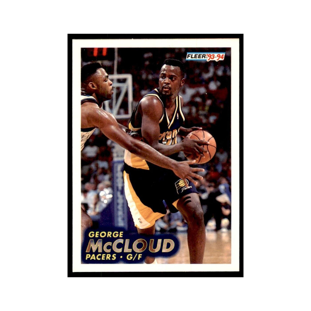 1993 Fleer George McCloud Basketball Cards #84