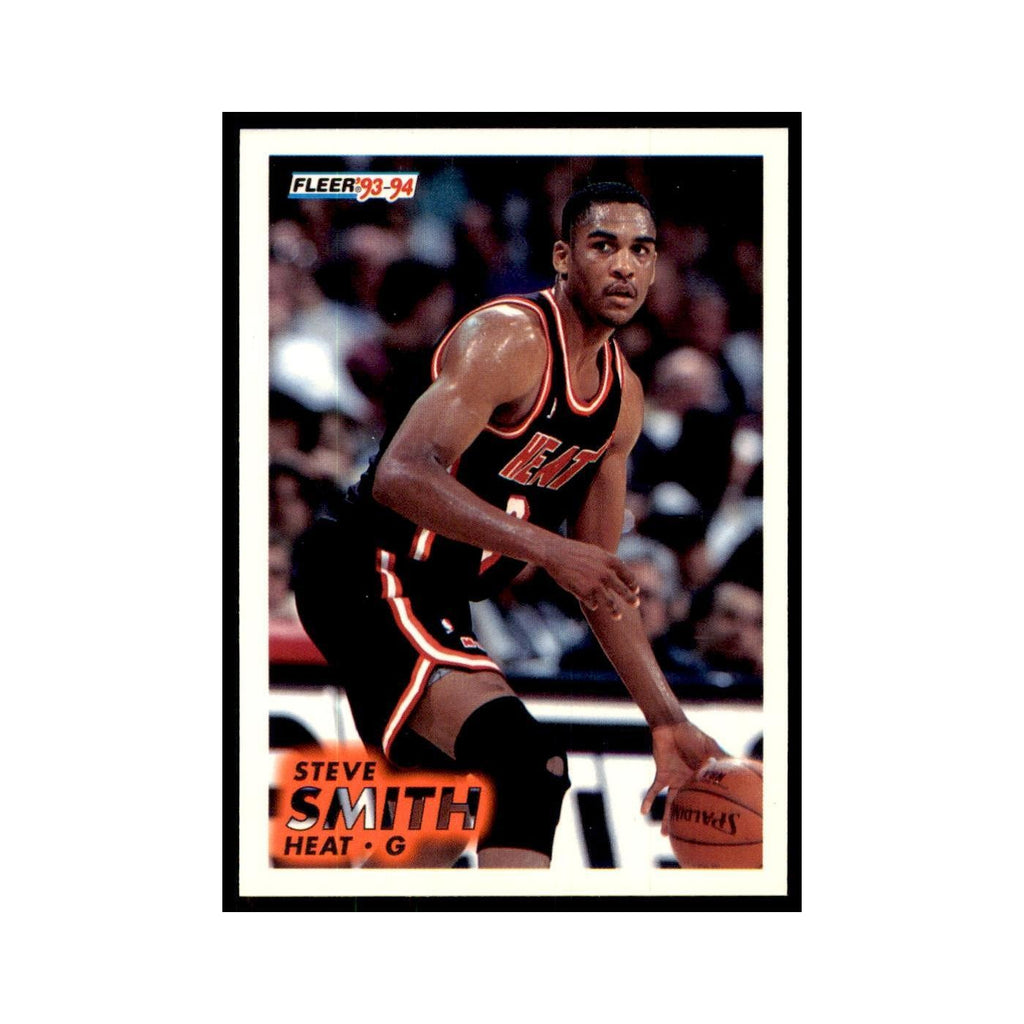 1993 Fleer Steve Smith Basketball Cards #113