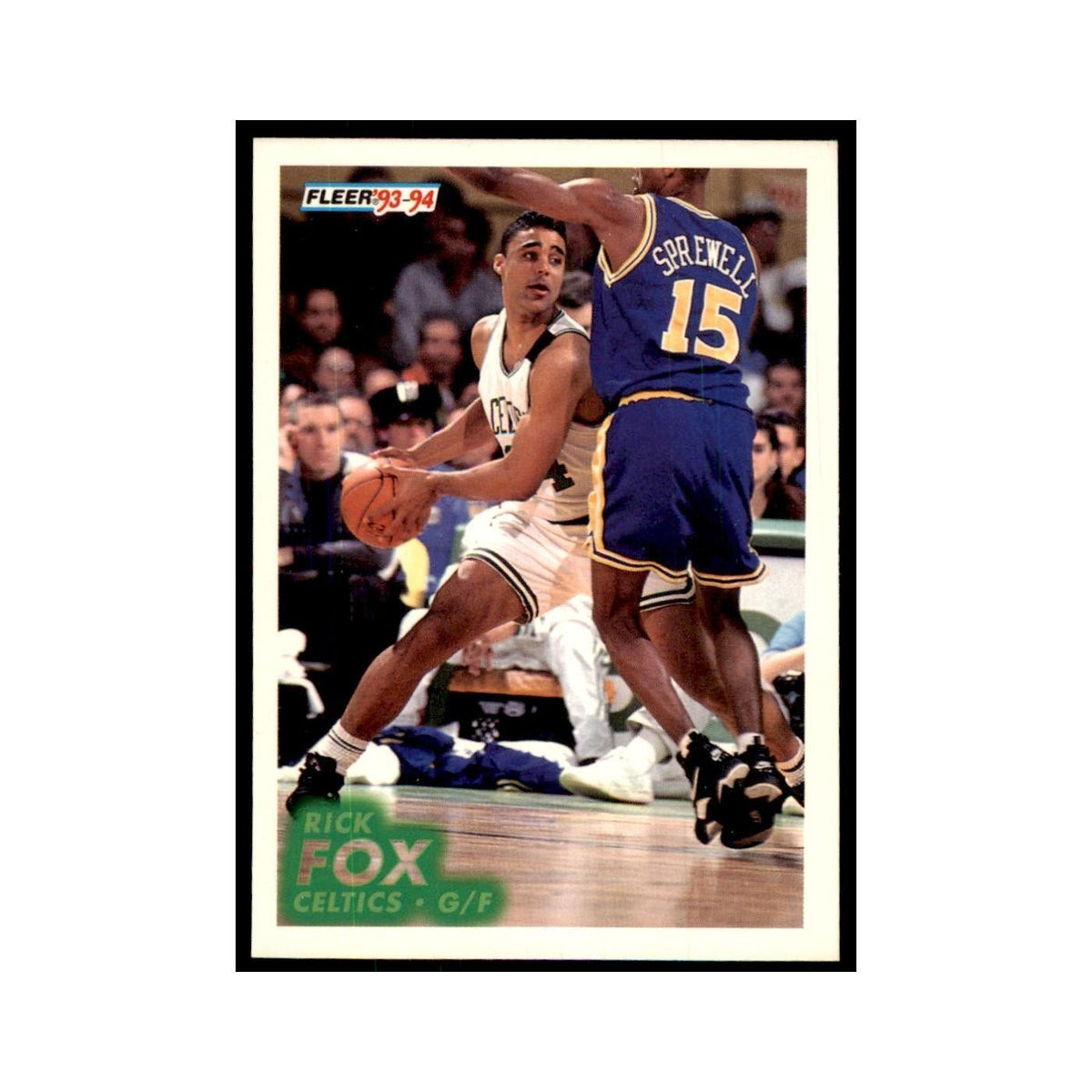 1993 Fleer Rick Fox Basketball Cards #12