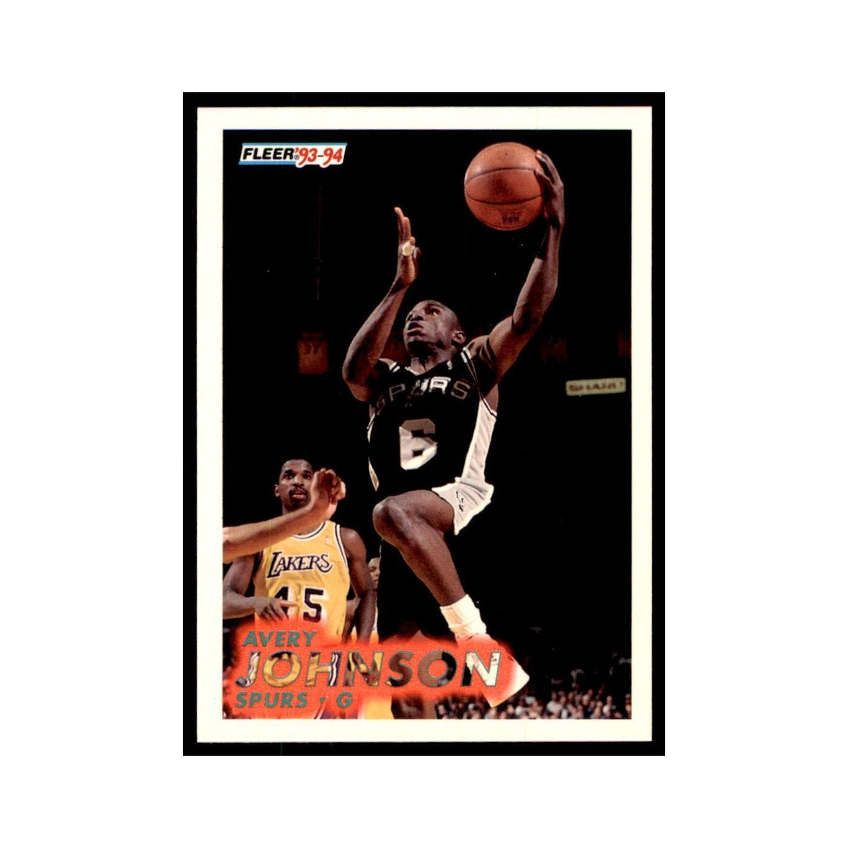 1993 Fleer Avery Johnson Basketball Cards #194