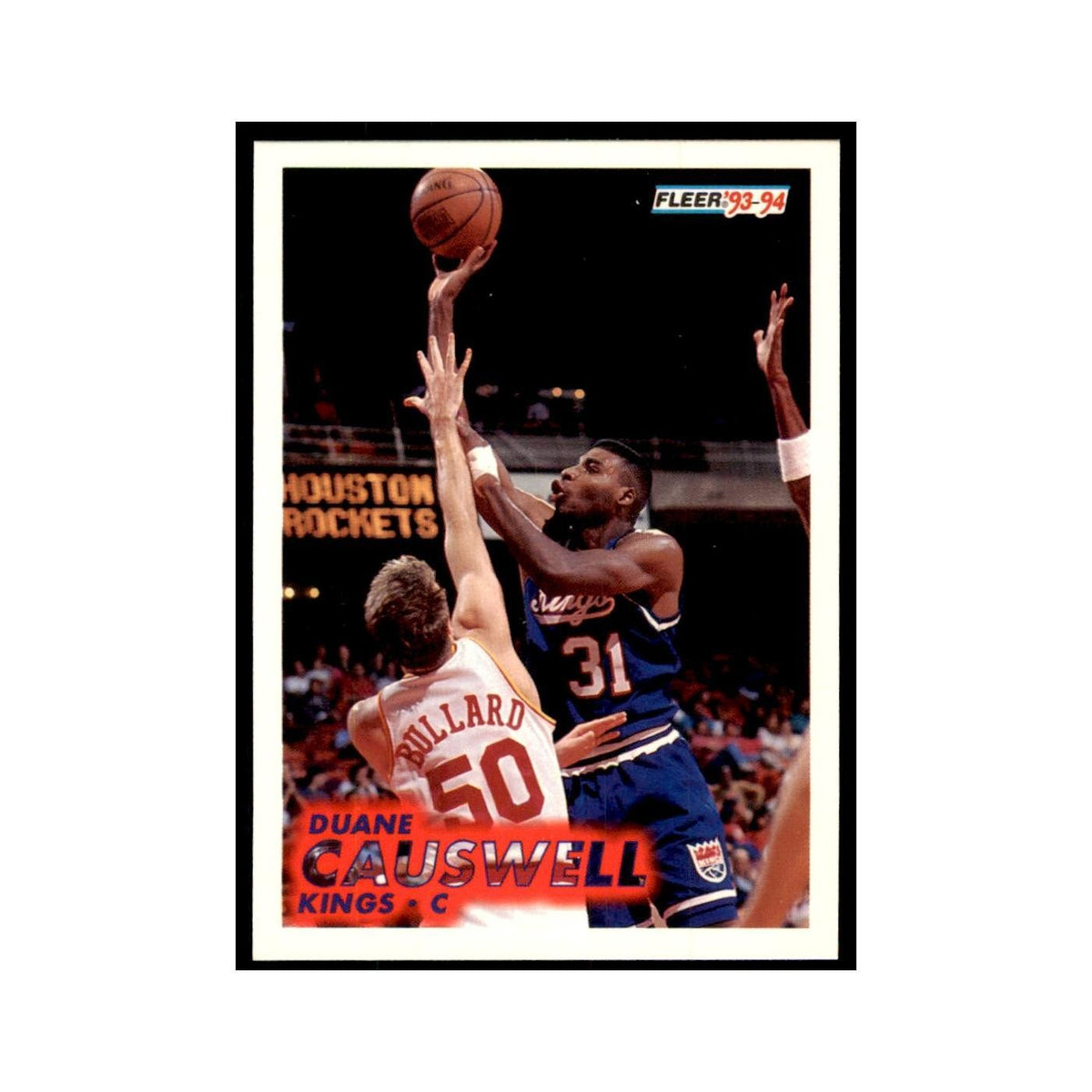 1993 Fleer Duane Causwell Basketball Cards #182