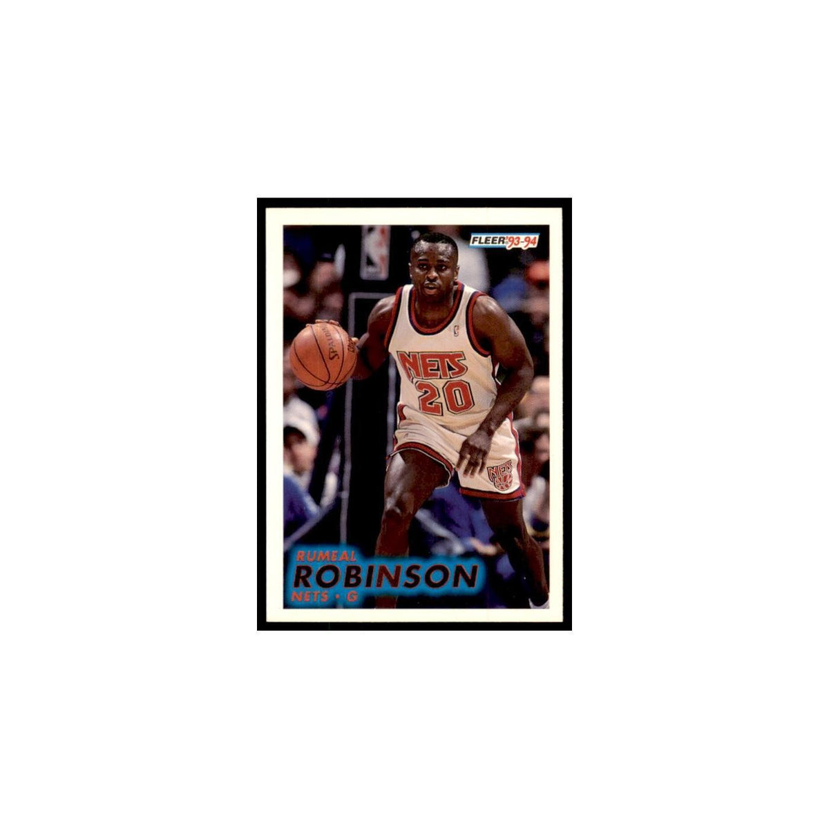 1993 Fleer Rumeal Robinson Basketball Cards #136