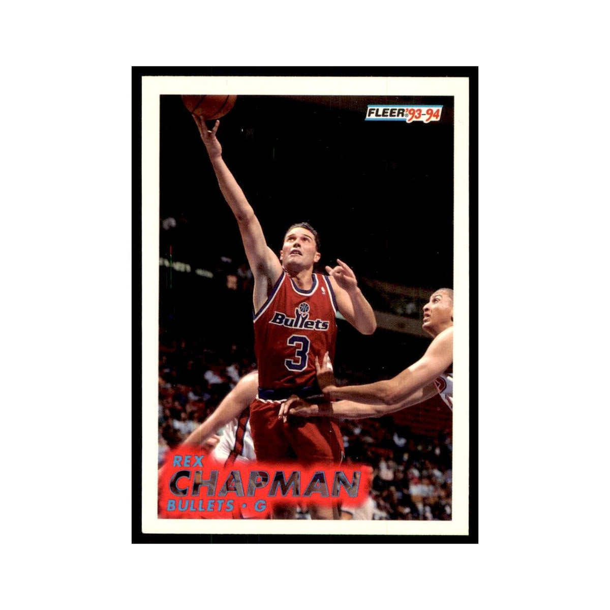 1993 Fleer Rex Chapman Basketball Cards #214