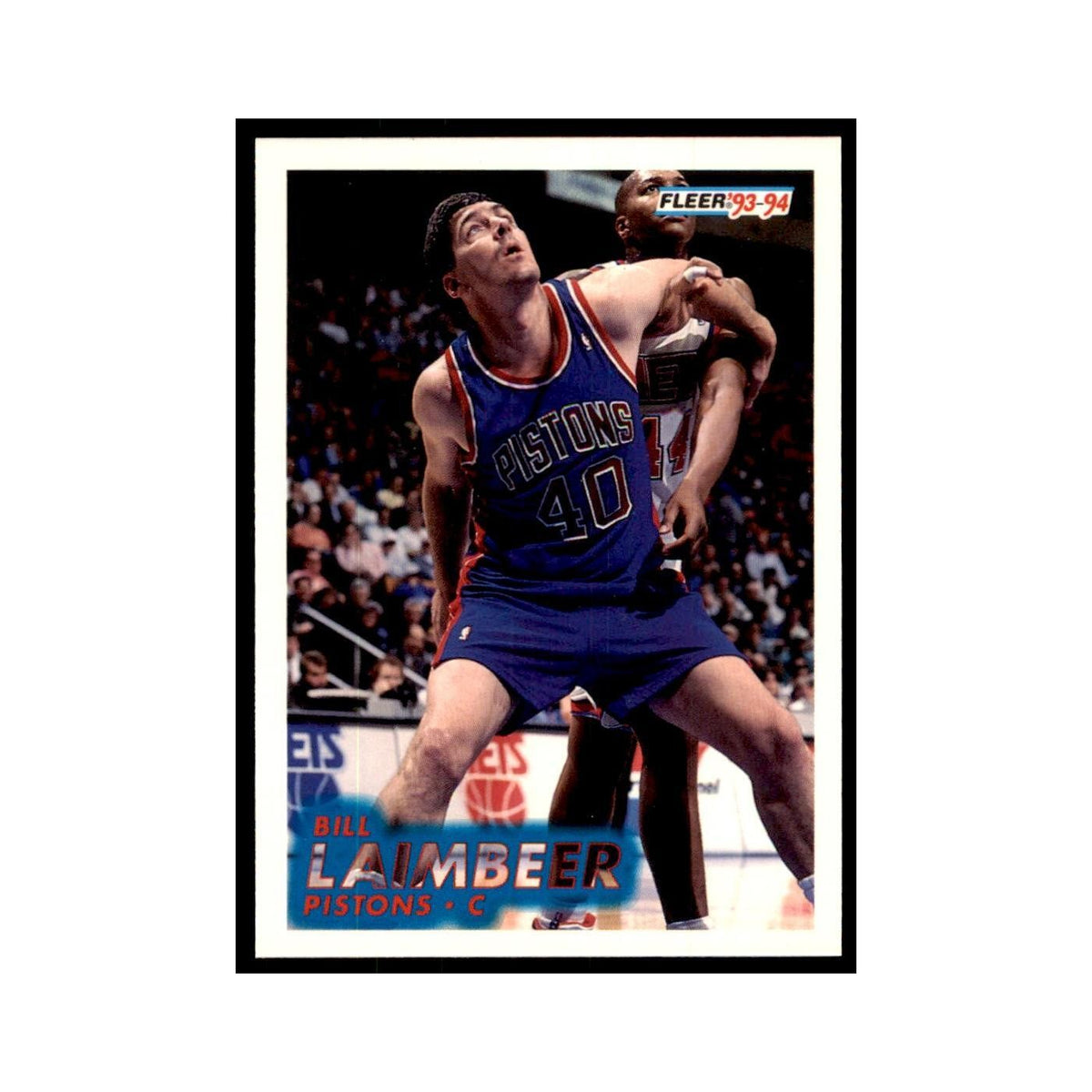 1993 Fleer Bill Laimbeer Basketball Cards #60