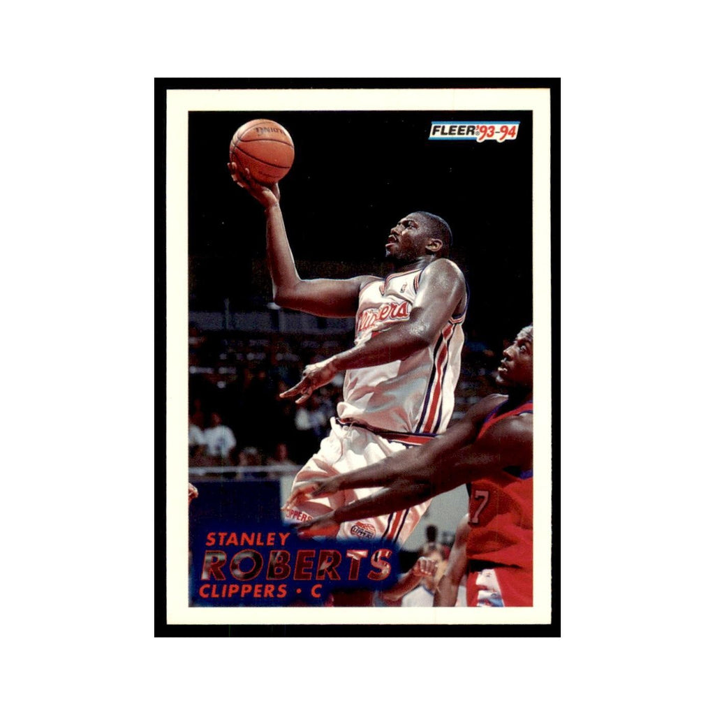 1993 Fleer Stanley Roberts Basketball Cards #95