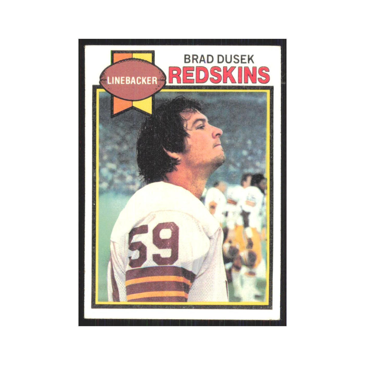 1979 Topps Brad Dusek Redskins #436