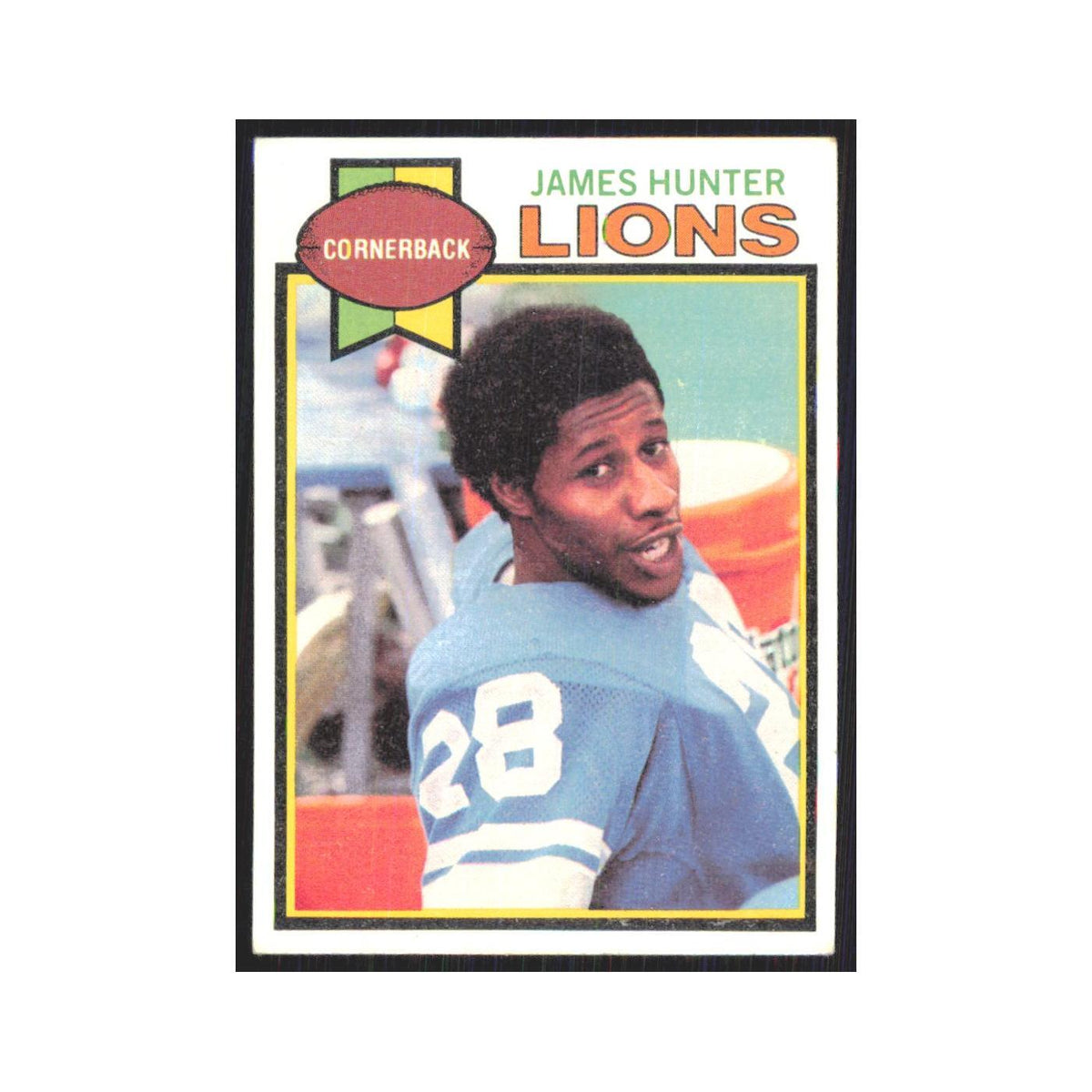 1979 Topps James Hunter Lions #222
