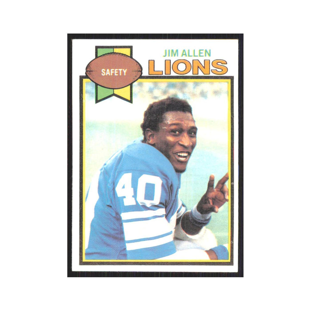 1979 Topps Jim Allen Lions #126