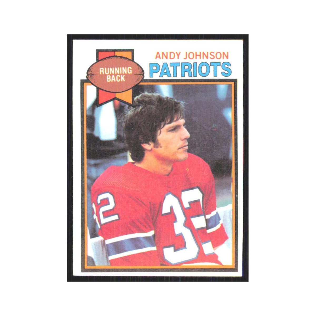 1979 Topps Andy Johnson Patriots #281
