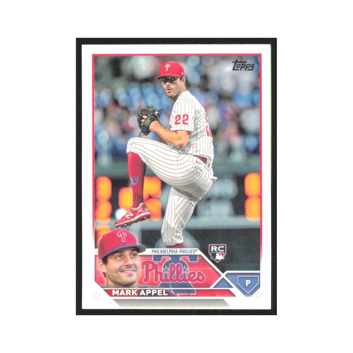 Mark Appel Rookie 2023 Topps #259 Philadelphia Phillies Baseball Card NM