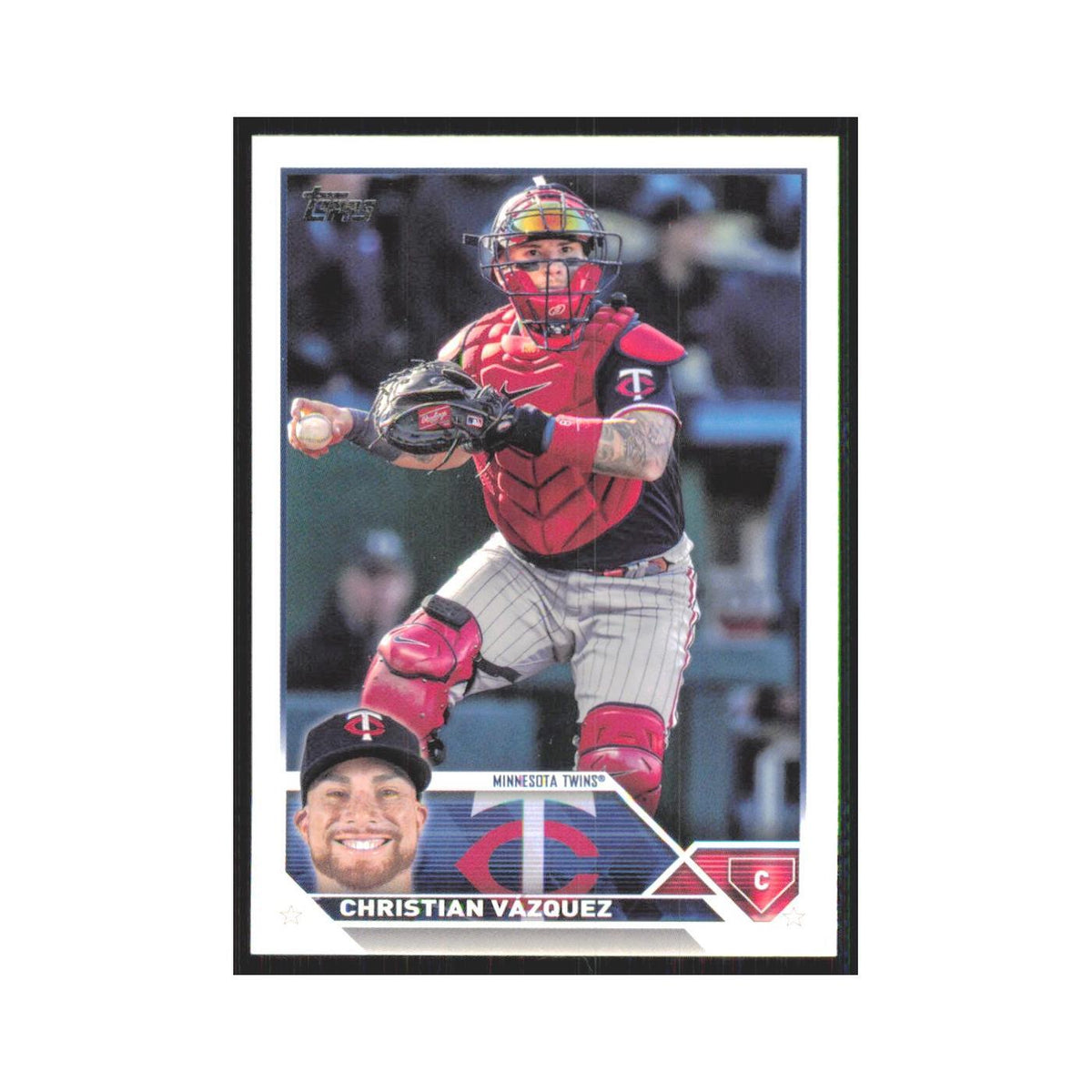 Christian Vazquez 2023 Topps Update #US83 Minnesota Twins Baseball Card NM