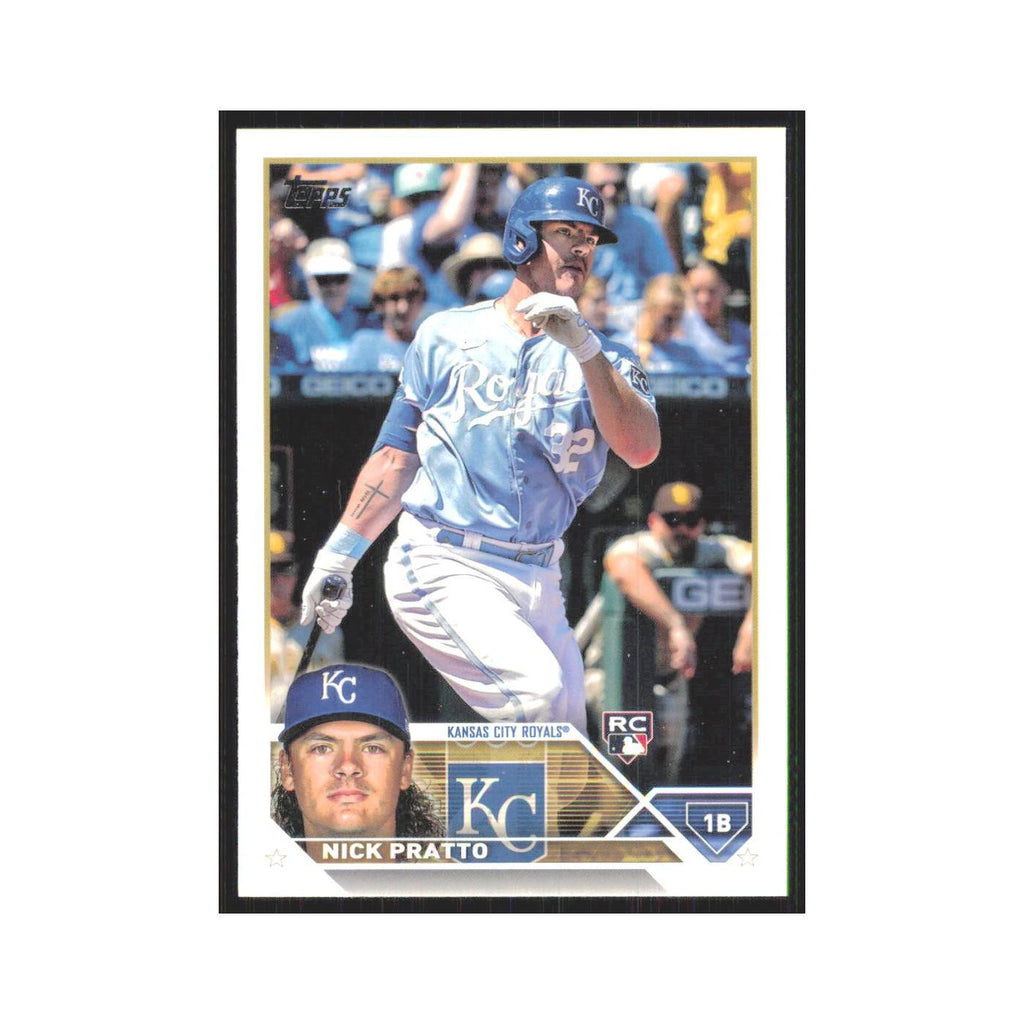 Nick Pratto Rookie 2023 Topps #182 Kansas City Royals Baseball Card NM