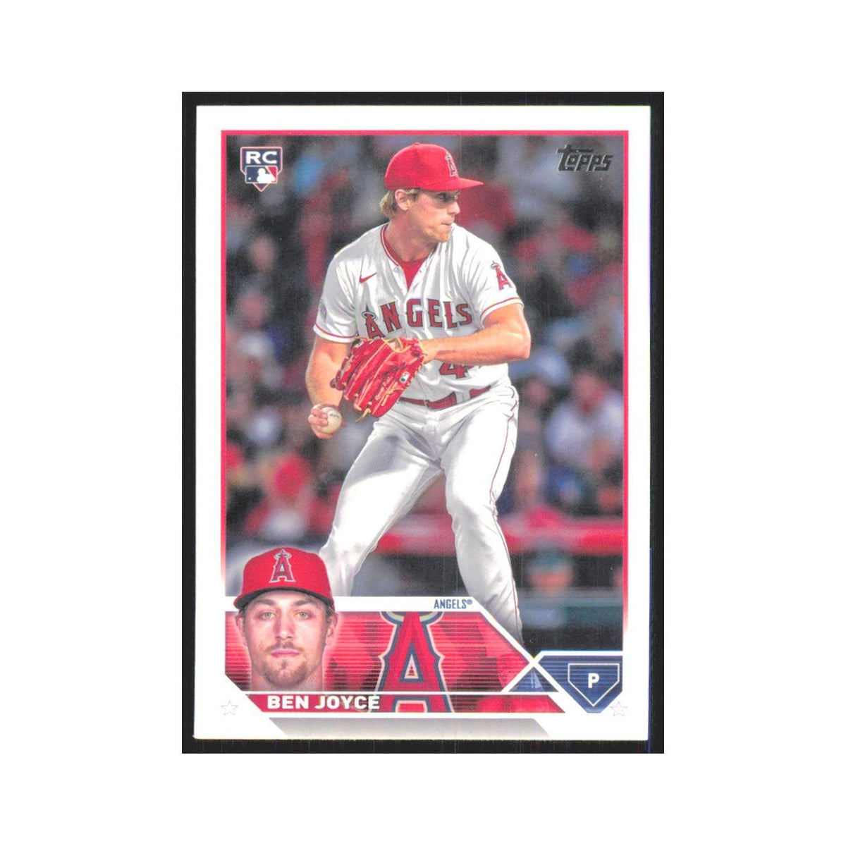 Ben Joyce Rookie 2023 Topps Update #US195 Los Angeles Angels Baseball Card NM