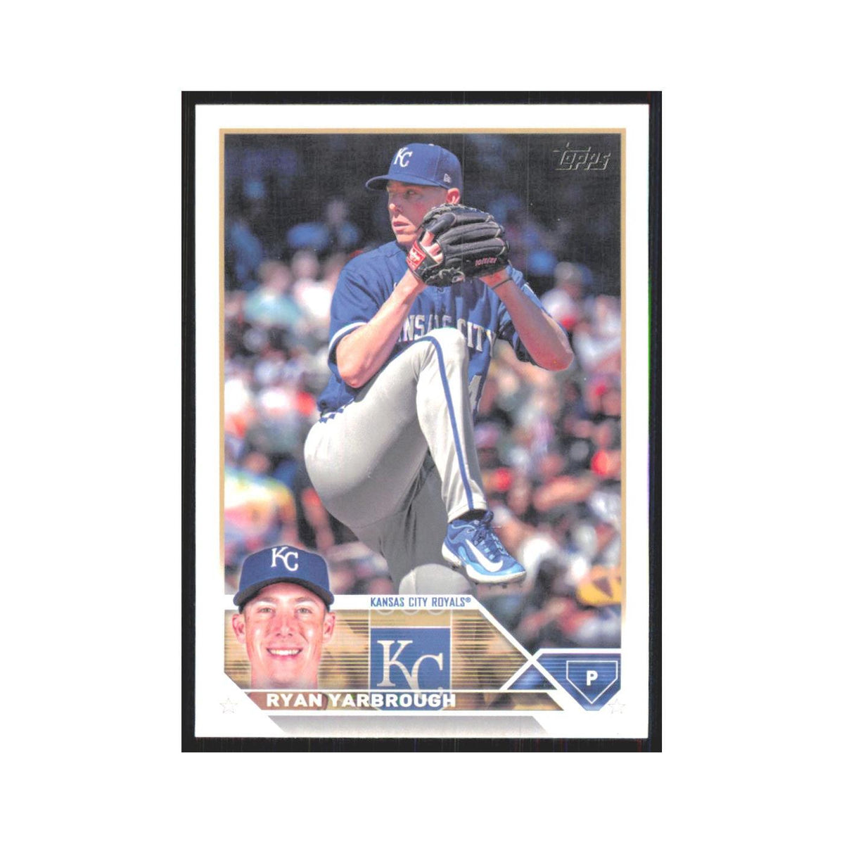 Ryan Yarbrough 2023 Topps Update #US87 Kansas City Royals Baseball Card NM