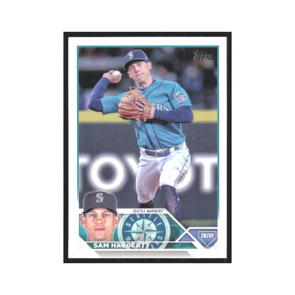 Sam Haggerty 2023 Topps Update #US230 Seattle Mariners Baseball Card NM