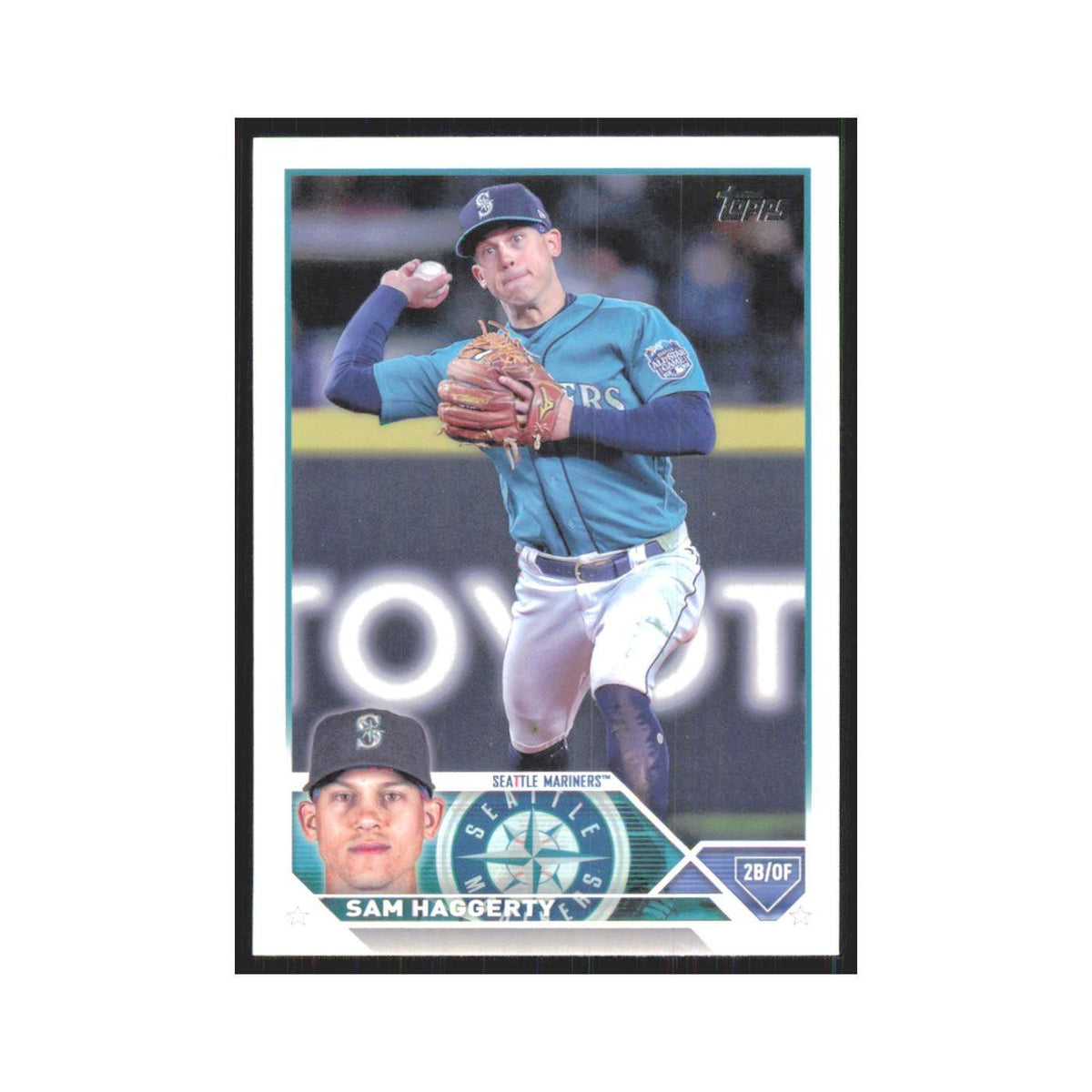 Sam Haggerty 2023 Topps Update #US230 Seattle Mariners Baseball Card NM