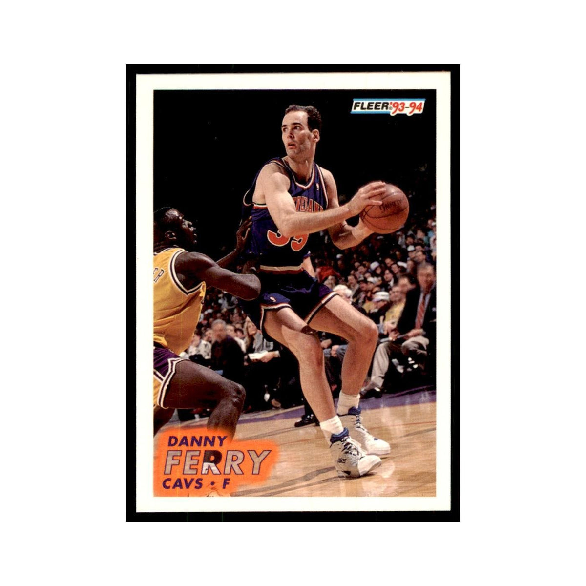 1993 Fleer Danny Ferry Basketball Cards #37