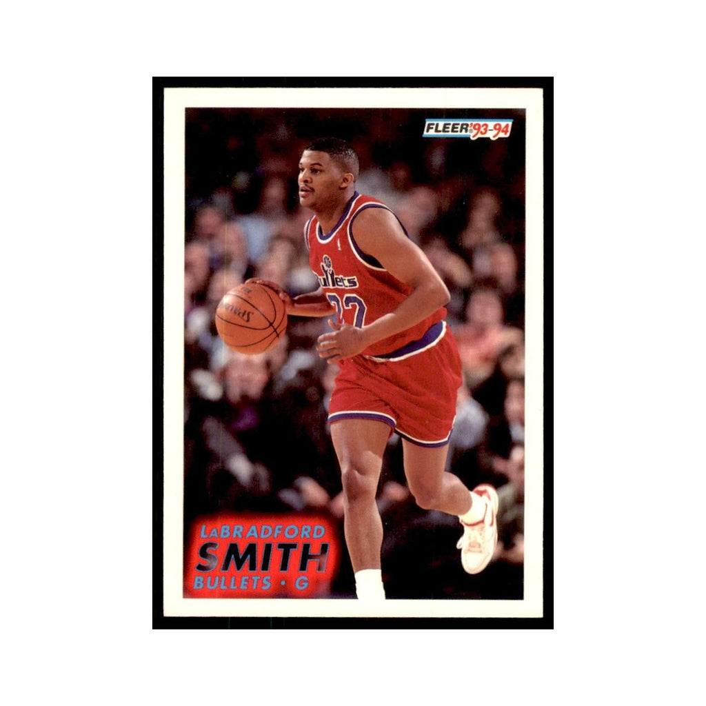 1993 Fleer LaBradford Smith Basketball Cards #219