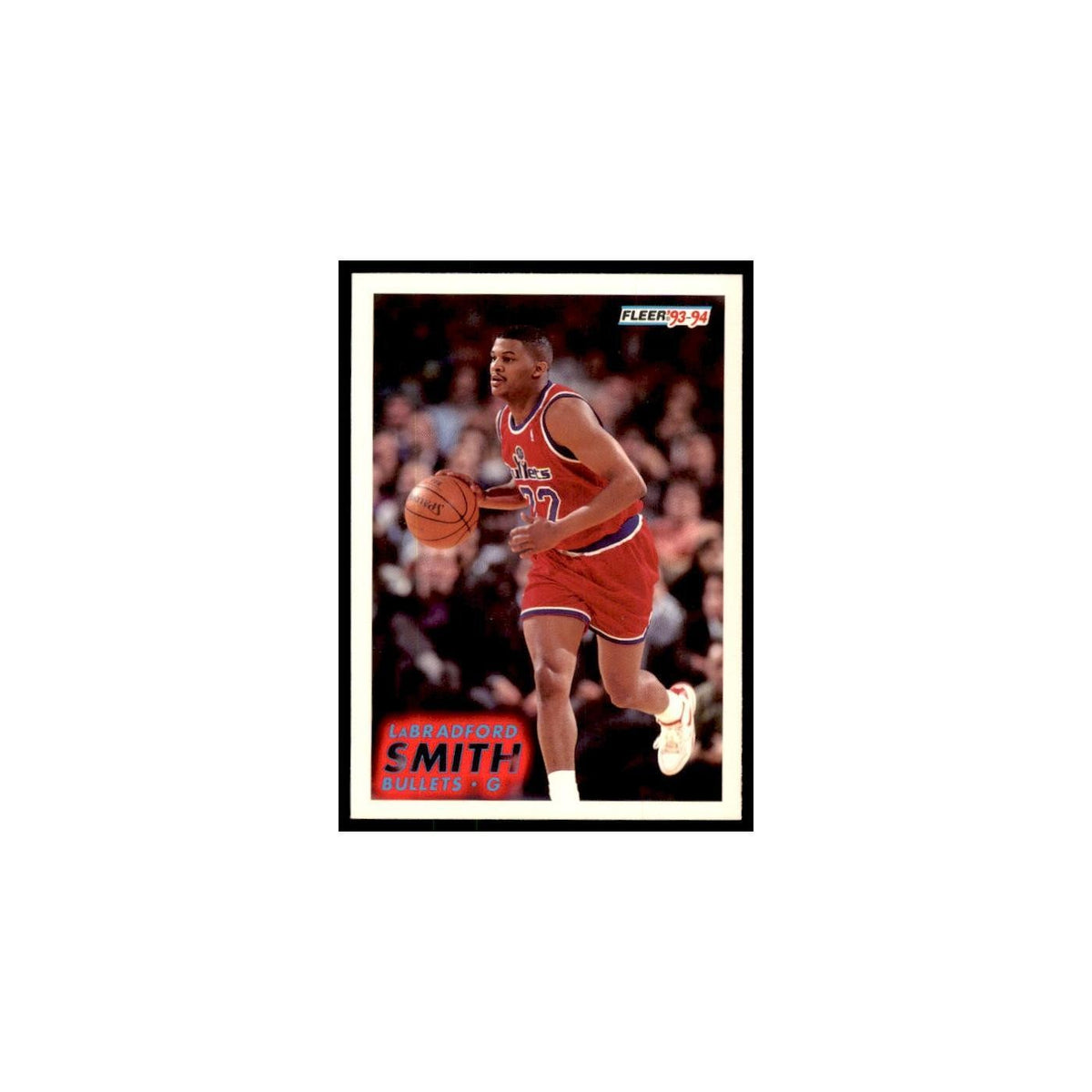 1993 Fleer LaBradford Smith Basketball Cards #219
