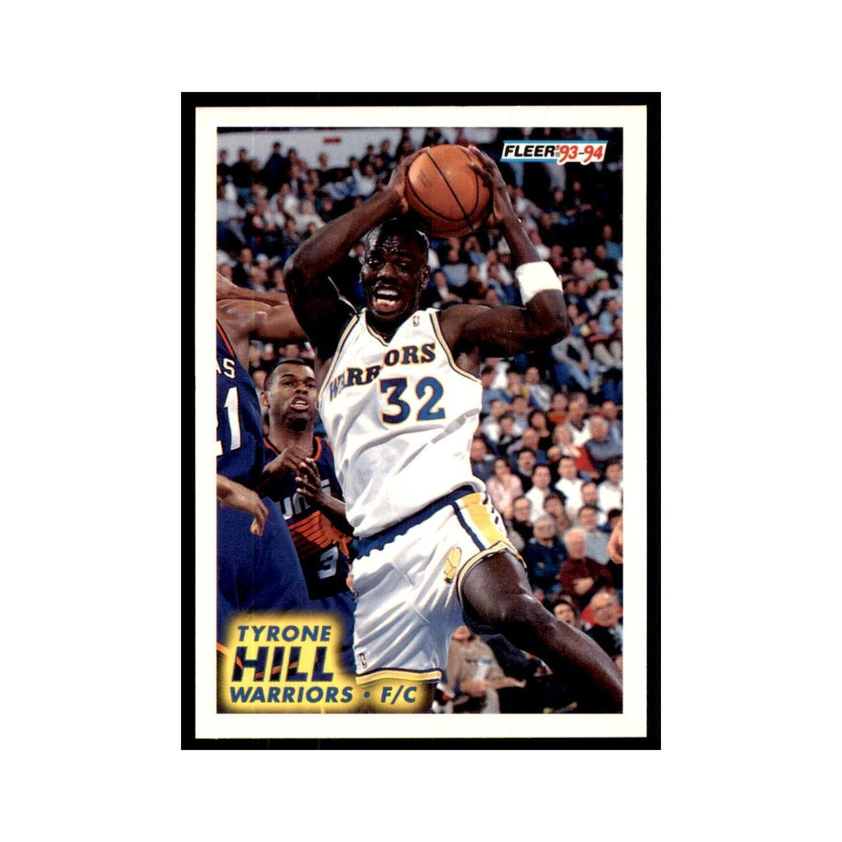 1993 Fleer Tyrone Hill Basketball Cards #68