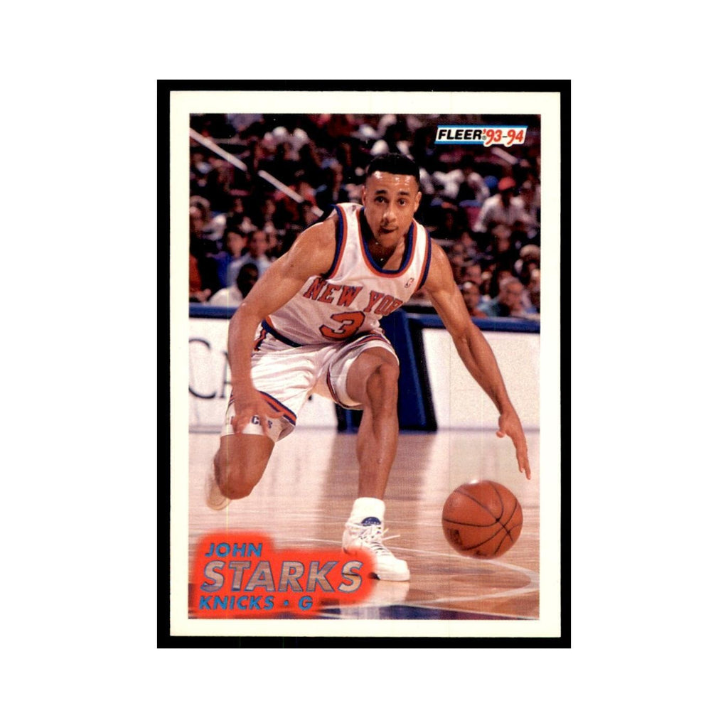 1993 Fleer John Starks Basketball Cards #146