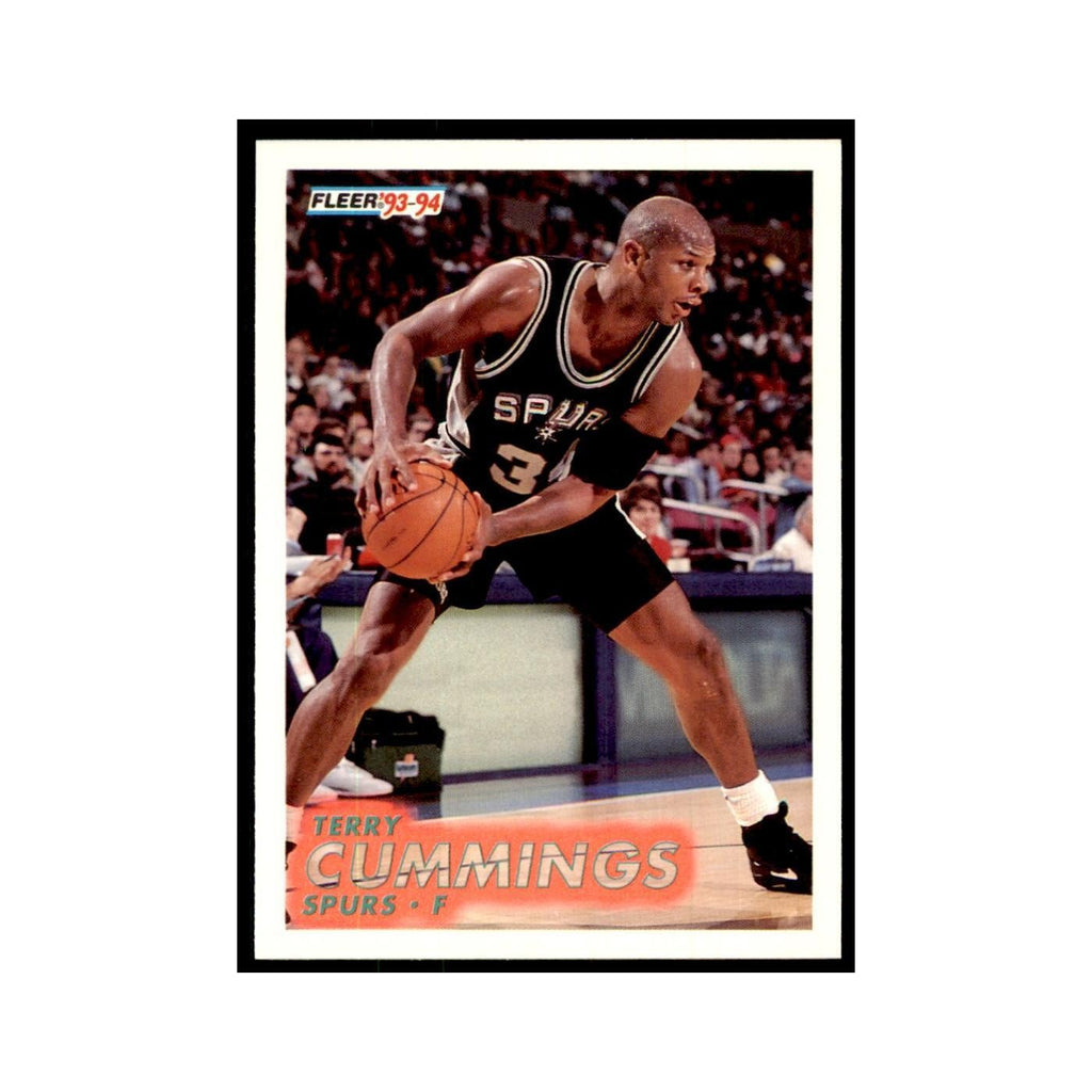 1993 Fleer Terry Cummings Basketball Cards #189