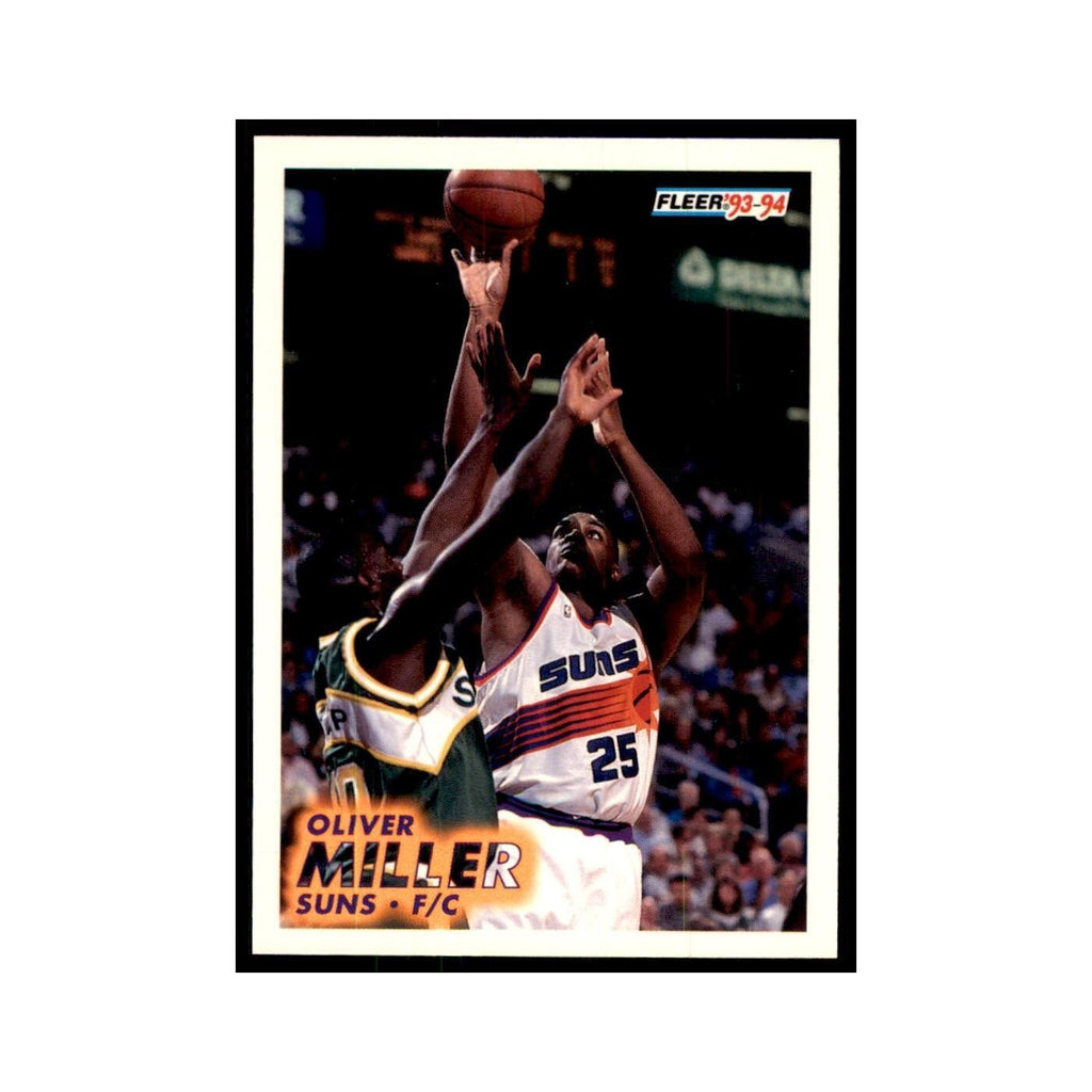 1993 Fleer Oliver Miller Basketball Cards #170