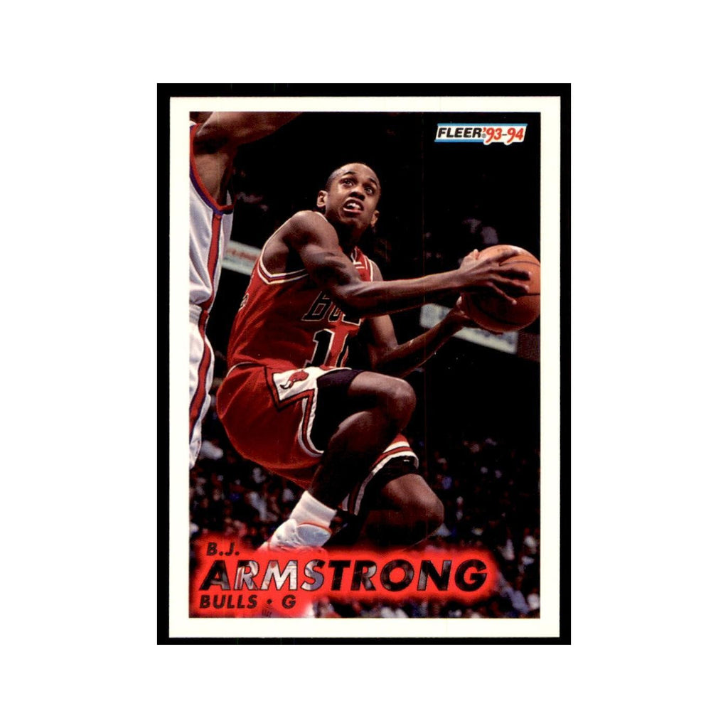 1993 Fleer B.J. Armstrong Basketball Cards #25