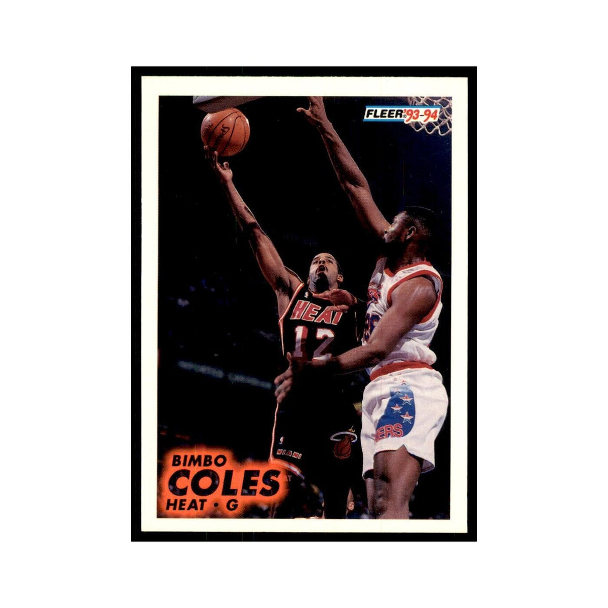 1993 Fleer Bimbo Coles Basketball Cards #106