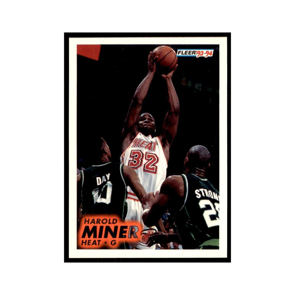 1993 Fleer Harold Miner Basketball Cards #108